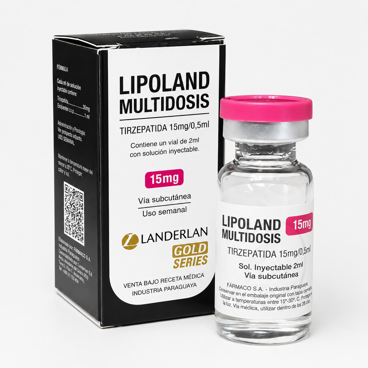 Lipoland Multidosis Gold Series 15mg/0,5mL